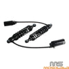 Harley FLTRX FLHR FLHX FLTRXSE Remote Reservoir Rear Suspension Shocks (14-23)