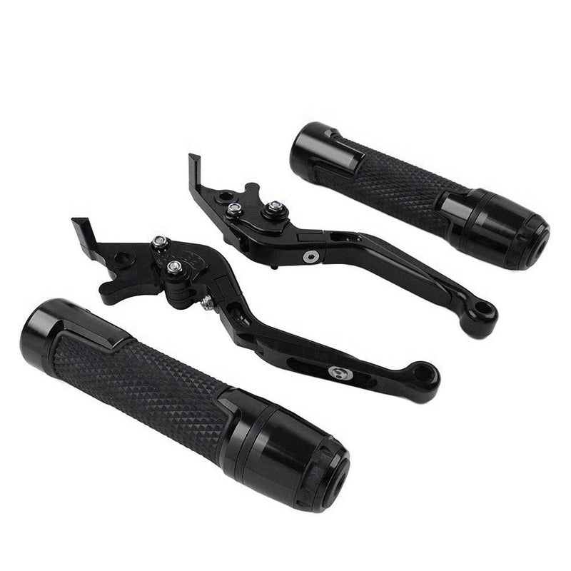 Yamaha YZF R3 R25 Folding Extendable Brake Clutch Levers Grip Set (2015-2023)
