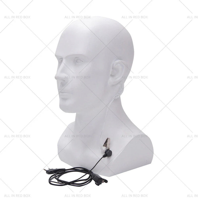 Baofeng Kenwood Covert Acoustic Tube Earpiece Headset Mic