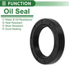 Make Model Oil Seal 40x58x10mm NBR Rubber Black