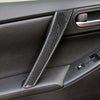 Mazda 3 4X Carbon Fiber Door Handle Pull Trim Covers (2010-2013)