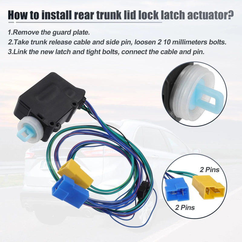 Dodge Sprinter 2500 Rear Door Latch Lock Actuator Motor (2003-2009)