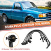 Ford Ranger 6 Pcs Spark Plug Wire Ignition Coil Cable (2001-2011)