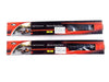 Suzuki PE175 400mm Black/Chrome Rear Shock Absorbers