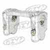 BMW R1200GS (2013-2014) Silver Handle Bar Riser Clamp Mount