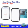 Side Exterior Mirror Rear View Pair LH+RH Fits Toyota Dyna BU20 Truck