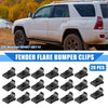 Toyota Highlander 20 x Car Fender Flare Bumper Clips U Nut (2006-2010)