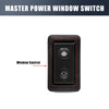 BMW 6 Pin Black Electric Window Switch (2000-2006)