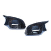 BMW F20 F22 F30 F33 F36 1 Pair White Side Door Mirror Covers (2011-2019)