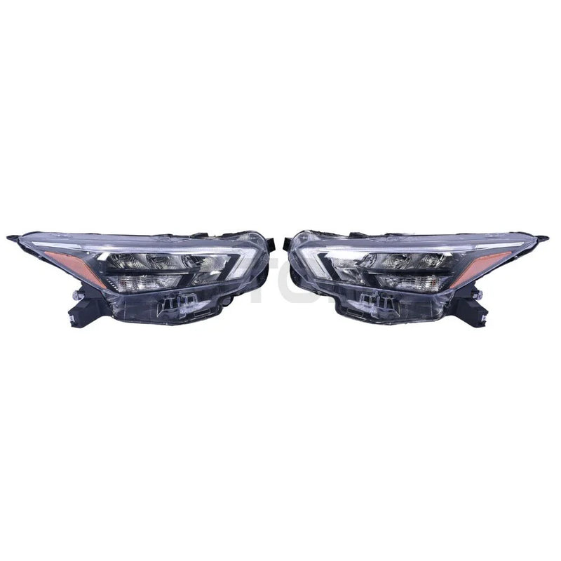 Nissan Versa Pair LED HeadLight Assembly Set Left Right Side (2020–2024)