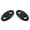 BMW S1000RR (2009-2018)  Black Rearview Mirror Block Off Base Plates Cover
