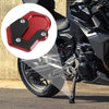 BMW Motorcycle Side Stand Support Plate Red Kickstand Pad Extender