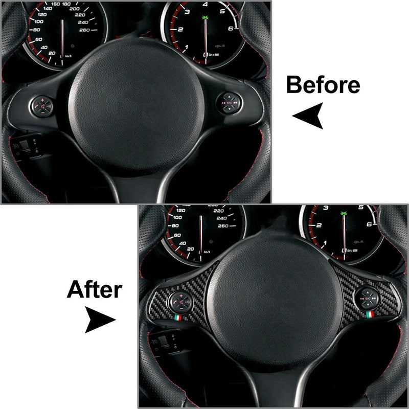 Alfa Romeo 159 Steering Wheel Multi-functional Panel Cover Trim (2006-2011)