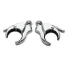 Harley Fat Bob FXLR (2018-2025) Chrome 4 x 49mm Windshield Clamps
