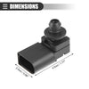 BMW X5 Black Manifold Air Pressure Sensor Replacement