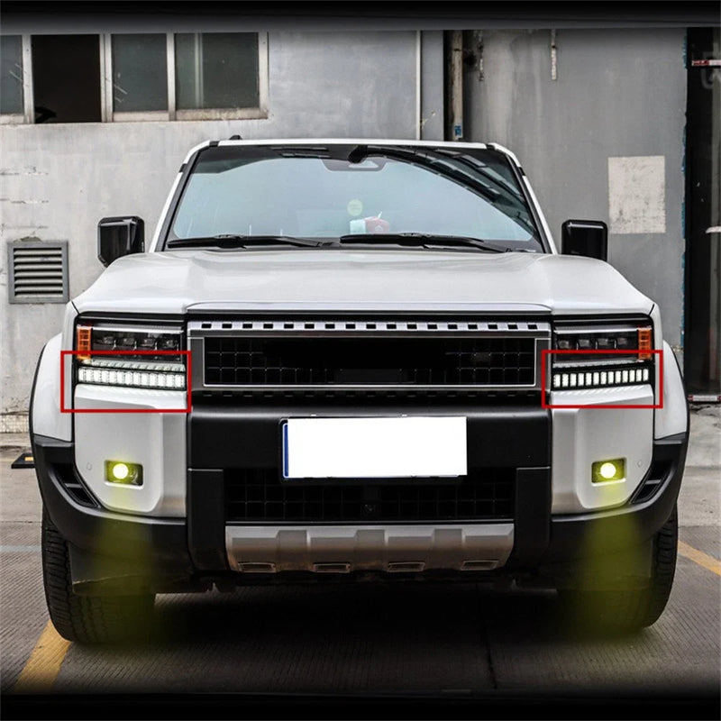 Toyota Land Cruiser Prado DRL Fog Lamps with Turn Signal Lights (2024)