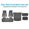 Tesla Model Y 6Pcs Waterproof Floor Boot Mat Set (2025-On)