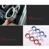 Land Rover Discovery Sport Red Air Condition AC Knob Buttons Ring Cover Trim