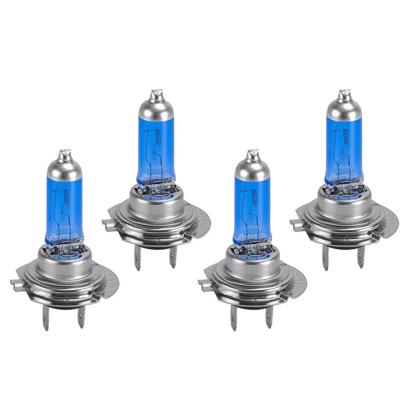Universal Fit 4 x H7 55W Super White Headlight Bulbs (Various Years)