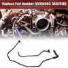 Chevy 1 Set Throttle Body Heater Inlet Outlet Pipe Hose