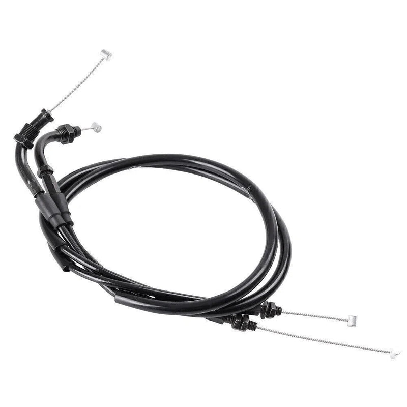 Honda CB1300 2003-2016 - 2 x Black / Orange / Yellow Throttle Cable