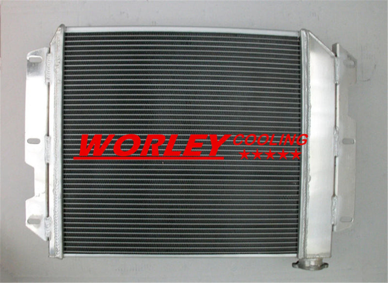 Jeep Wrangler YJ (1987-1995), TJ 3 Row Aluminum Radiator (1997-2002)
