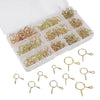 250pcs 5-14mm Fuel Line Hose Spring Clip Clamps