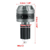Motorcycle Pair 18mm Handlebar End Plug Bar Ends Aluminum Alloy Titanium