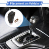 Toyota Camry Black Brown Faux Leather Gear Shift Knob Cover