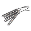 Universal Models 4 x Colorful LED Car Interior Lights Kit