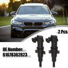 BMW 323Ci Front Headlight Washer Nozzles (2000-2006)