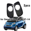 Smart Fortwo Pair Front Fog Light Lamp Cover Frame 2 x (2007–2014)