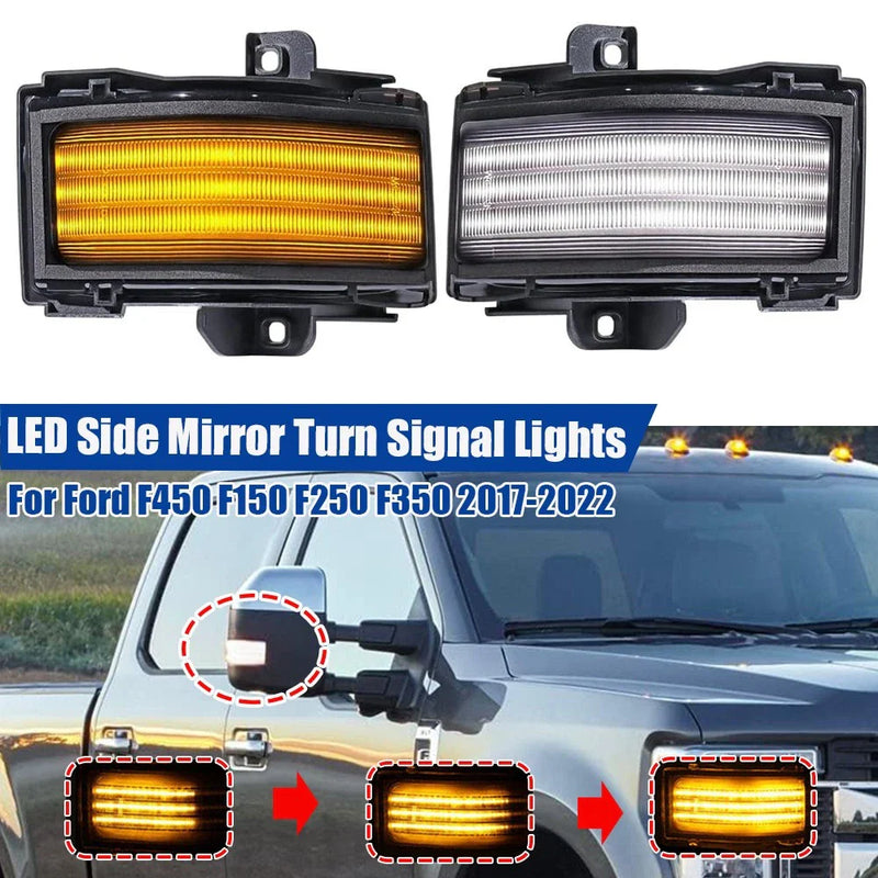 Ford F-Series Sequential Mirror Turn Signal Light (2017–2022)