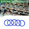 Oil Seal / 60x70x8mm / Seal Ring Rotary Shaft TPU High Pressure Blue 5 Pcs