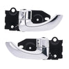 Hyundai Santa Fe Inner Door Handle Set of 2 Chrome (2000-2005)