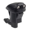 Car Universal Windscreen Washer Twin Jet Angled Inlet Push Fitting