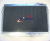 Toyota Land Cruiser HZJ80 HDJ80 Aluminum Radiator + Black Hose (90-98)
