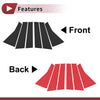 Nissan NOTE E12 / E13 Black Door Pillar Window Trim (2013-2019)
