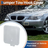 BMW 525i 530i Silver Tone Tow Hook Cover