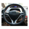 Honda Civic MK8 PU Steering Wheel Cover with Red Stitch (2005-2011)