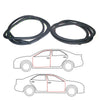 Toyota Dyna U20, BU26, U30, BU40, HU40, WU40, WU50 Front Door Weatherstrip x2