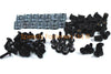 Ducati Fork Head Bolt Kit Black Anodized Wellnut Bolts