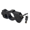 Bike Scooter ATV Black Motor Handlebar Lock Anti-Theft Grip