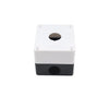 Control Station - White & Black 22mm Push Button Switch Box