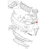Porsche Cayenne Front Bumper Upper Clip Bracket (2011–2018)