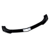 Mercedes Benz C Class W204 S204 Black Front Bumper Spoiler (2011-2014)