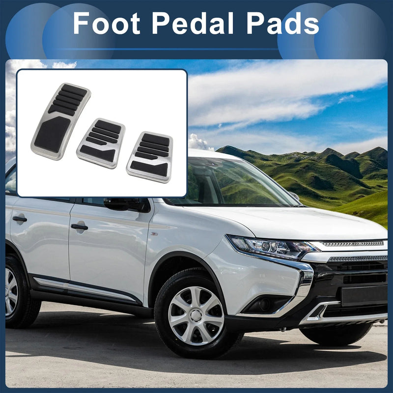 Mitsubishi Outlander Manual Footrest Pedals Cover Set (2013-2020)