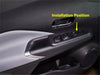 Nissan Kicks Steel Matte Armrest Window Lift Panel Lid Cover Trim (2016-2020)