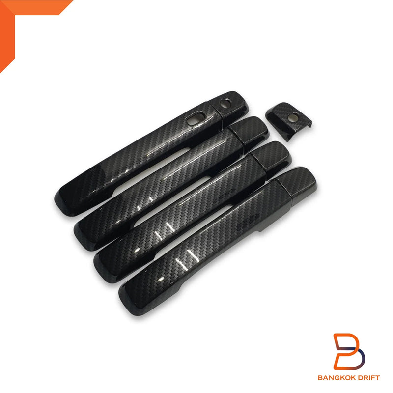 Isuzu D-Max MU-X 2012-2019 Carbon Fiber Door Handle Cover Trim
