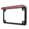 LED Light Motorcycle License Plate Frame & Brake Tail Light Bracket